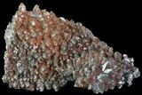 Hematite Calcite Crystal Cluster - Mexico #84402-3